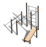 Спортивный комплекс воркаут ВС-98 в Абакане