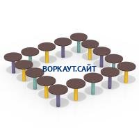 Бум-бревно Квадрат ДСК 3543 в Абакане