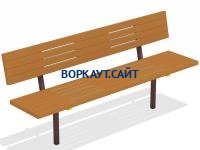 Диван уличный МАФ 1608 в Абакане