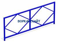 Ограждение площадки МАФ 5001 в Абакане