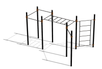 Спортивный комплекс воркаут ВС-117 в Абакане