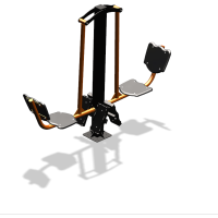 Уличный тренажер  "Жим ногами двойной"  УТ203 в Абакане