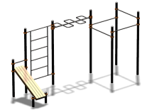 Спортивный комплекс воркаут ВС-74 в Абакане