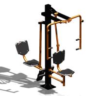 Уличный тренажер "Баттерфляй Жим ног" УТ347 в Абакане