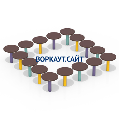 Бум-бревно Квадрат ДСК 3543 в Абакане