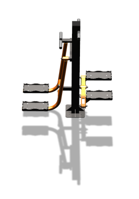 Уличный тренажер "Шпагат Степпер" УТ310 в Абакане
