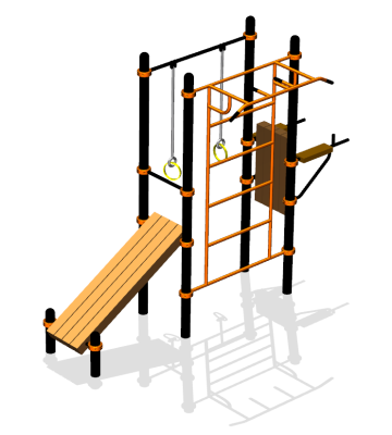 Спортивный комплекс воркаут ВС-78 в Абакане