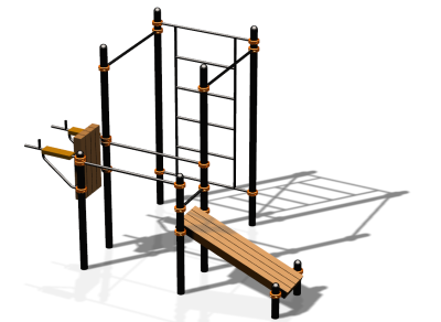 Спортивный комплекс воркаут ВС-82 в Абакане