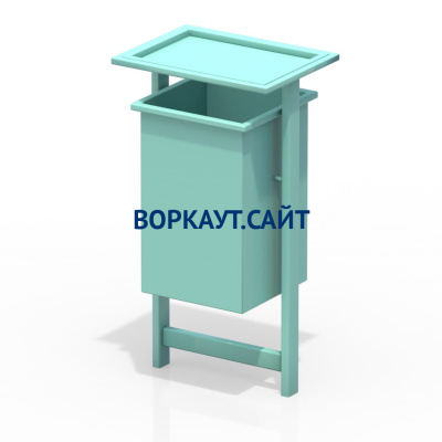 Урна с крышкой МАФ 1631 в Абакане