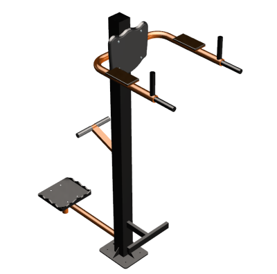 Уличный тренажер "Брусья Пресс Твистер" УТ345 в Абакане