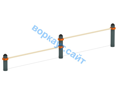 Каскад турников двойной ВС-5 в Абакане