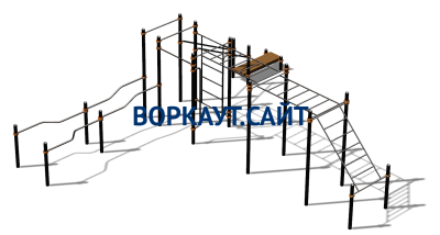 Спортивный комплекс воркаут ВС-199 в Абакане