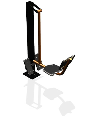 Уличный тренажер "Жим ногами одинарный" УТ 110 в Абакане Уличный тренажер "Жим ногами одинарный" УТ 110 в Абакане