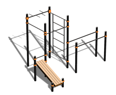Спортивный комплекс воркаут ВС-91 в Абакане