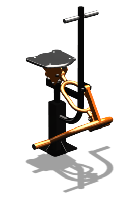 Уличный тренажер "Ковбой" УТ 107 в Абакане