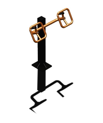 Уличный тренажер "Штурвал одинарный" УТ 122 в Абакане