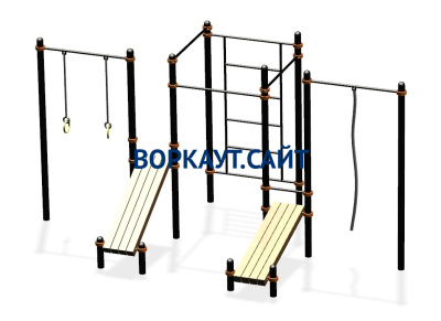 Спортивный комплекс воркаут ВС-44 в Абакане