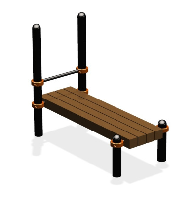 Спортивный комплекс воркаут ВС-62 в Абакане