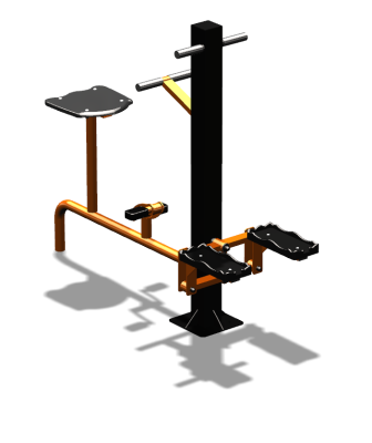 Уличный тренажер "Вело Степпер" УТ319 в Абакане