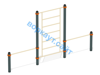 Шведская стенка с перекладинами ВС-13 в Абакане