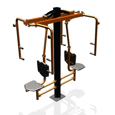 Уличный тренажер "Баттерфляй двойной"   УТ208 в Абакане