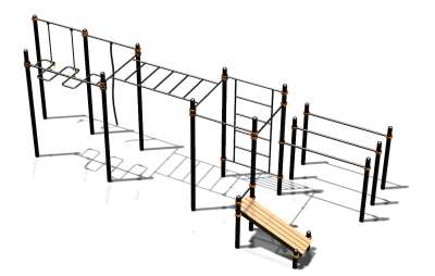 Спортивный комплекс воркаут ВС-77 в Абакане