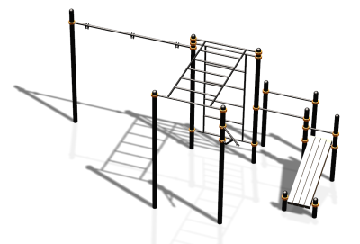 Спортивный комплекс воркаут ВС-87 в Абакане