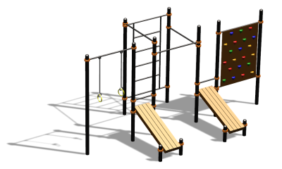 Спортивный комплекс воркаут ВС-125 в Абакане Спортивный комплекс воркаут ВС-125 в Абакане