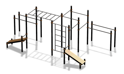 Спортивный комплекс воркаут ВС-100 в Абакане