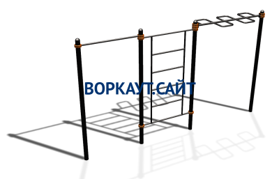Спортивный комплекс воркаут ВС-129 в Абакане