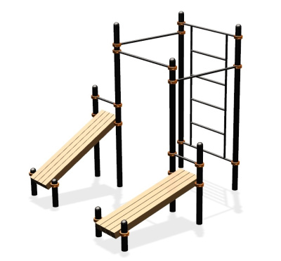 Спортивный комплекс воркаут ВС-42 в Абакане