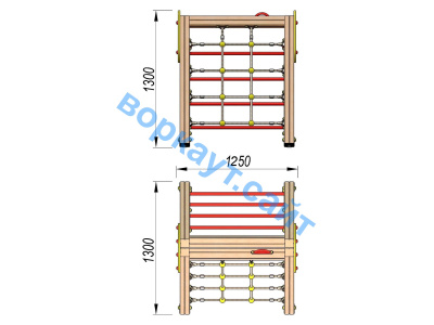 Детский спортивный комплекс ДСК 3201 в Абакане