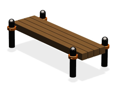 Воркаут скамья ВС-38 в Абакане