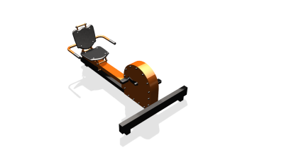 Силовой уличный тренажер  "Велотренажер"  УТ410 в Абакане