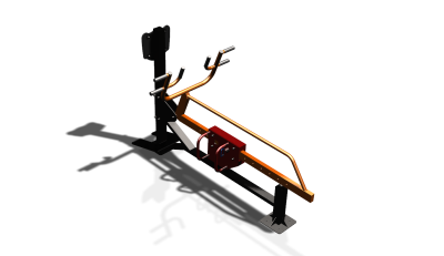 Силовой уличный тренажер  "Гребная тяга"  УТ414 в Абакане