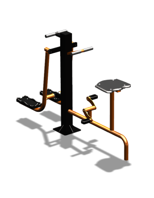 Уличный тренажер "Вело Шпагат" УТ320 в Абакане