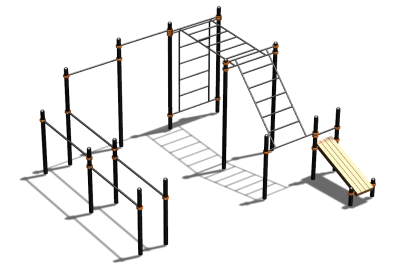 Спортивный комплекс воркаут ВС-146 в Абакане