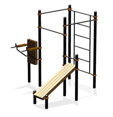 Спортивный комплекс воркаут ВС-64 в Абакане