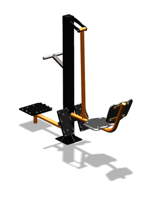 Уличный тренажер "Жим ногами Твистер" УТ305 в Абакане