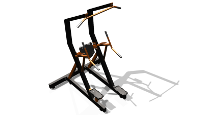 Силовой уличный тренажер  "Комбинированный станок"  УТ416 в Абакане