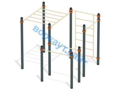 Спортивный комплекс воркаут ВС-48 в Абакане