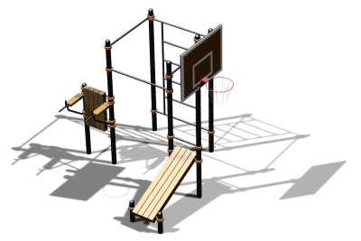 Спортивный комплекс воркаут ВС-155 в Абакане