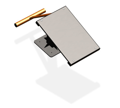 Уличный тренажер "Скамья для пресса" УТ 121 в Абакане