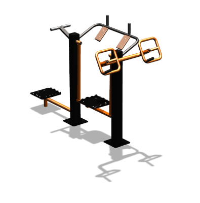 Уличный тренажер "Штурвал Пресс Супертвистер" УТ301 в Абакане