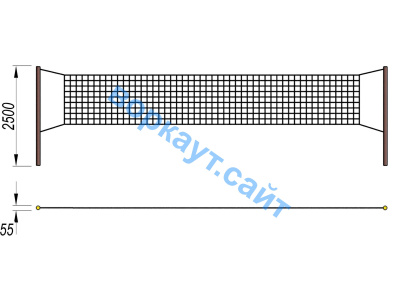 Волейбольные стойки СИО 3515 в Абакане