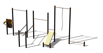 Спортивный комплекс воркаут ВС-90 в Абакане