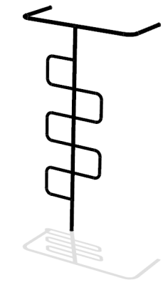 Стойки с шестом-змейка ВС-32 в Абакане