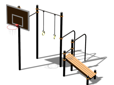 Спортивный комплекс воркаут ВС-143 в Абакане