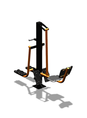 Уличный тренажер "Жим ногами Шпагат" УТ315 в Абакане