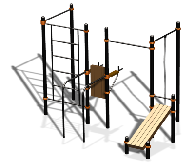 Спортивный комплекс воркаут ВС-145 в Абакане